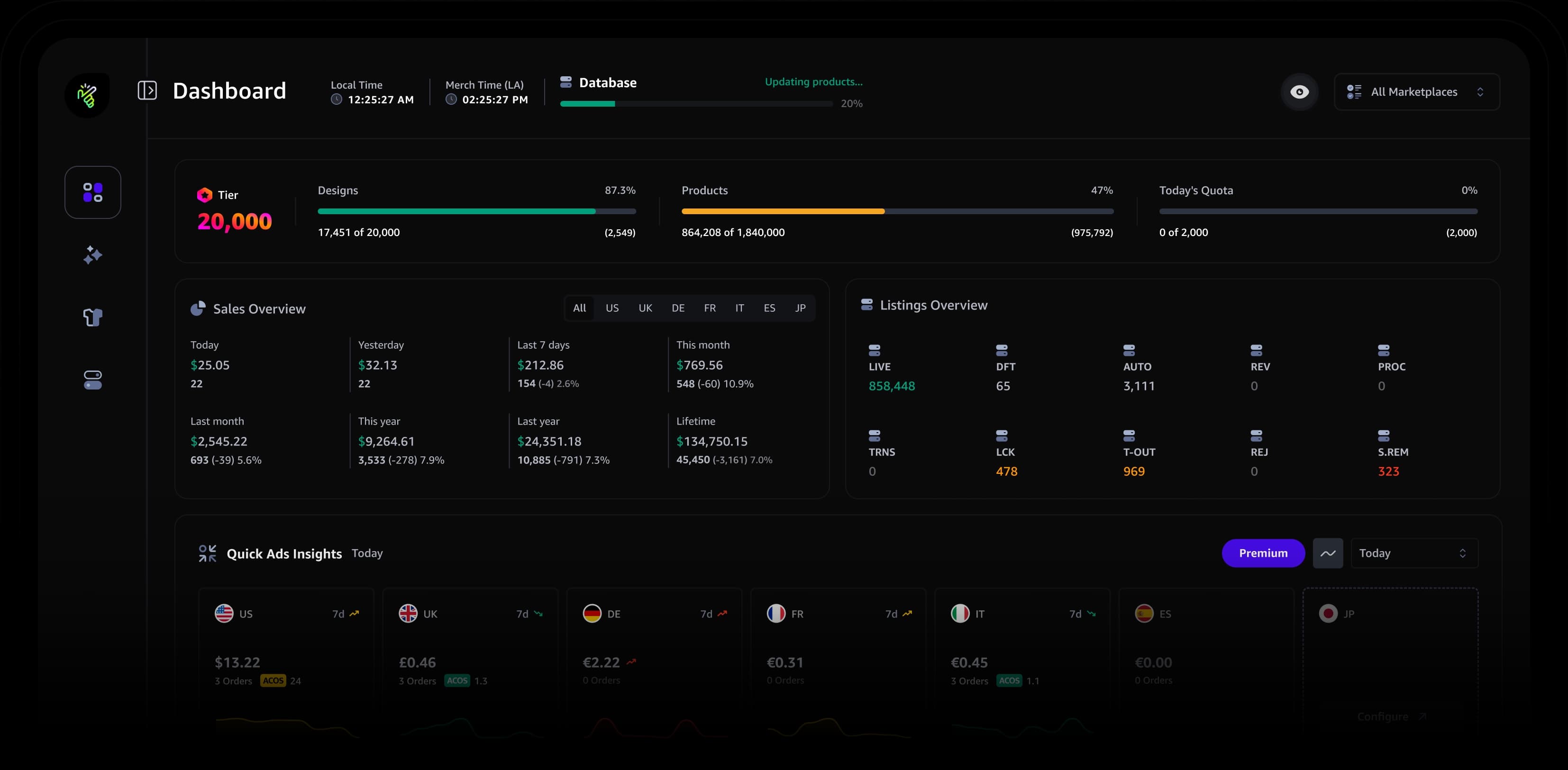 Feature preview